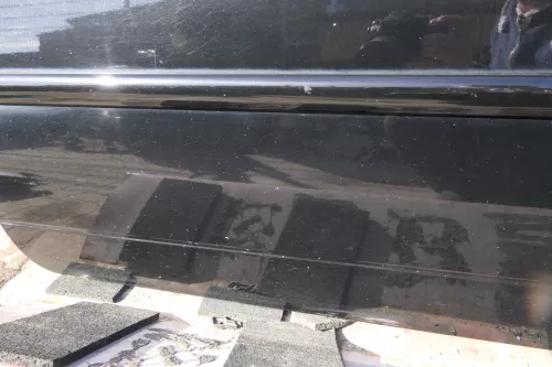 VW Lupo Arosa 6H Tür vorne links Fahrertür schwarz L041 (elektr.Fenster) Kratzer (110879)