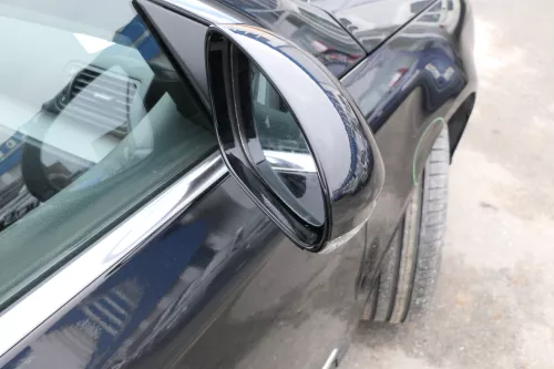 VW Passat 3C elektrischer Spiegel Außenspiegel rechts m Glas Blinke schwarz L041 (110982)
