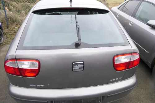 Seat Leon 1M Heckklappe Klappe hinten Kofferraumklappe LS7U grau  (111065)