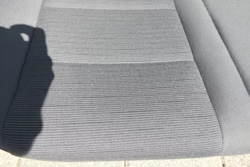 VW Golf 5 V Sitz Sitze hinten Rückbank Rücksitzbank 3 Punkt Gurt Lehne anthrazit (111083)