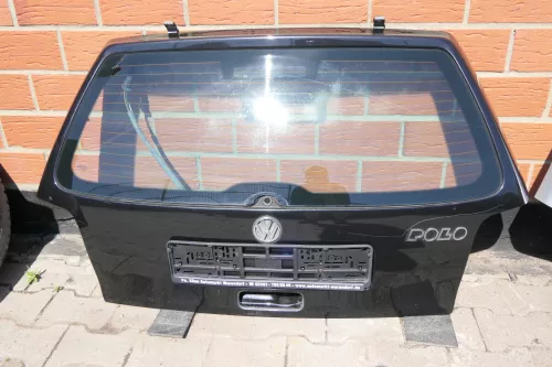 VW Polo 6N Heckklappe Klappe hinten Kofferraumklappe Scheibe schwarz LC9Z (111094)