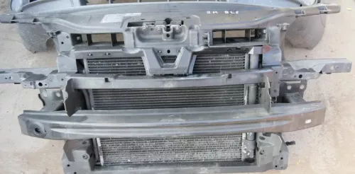 VW Caddy 2K Schloßträger mit Kühler Kondensator Ladeluftkühler Klimaanlage