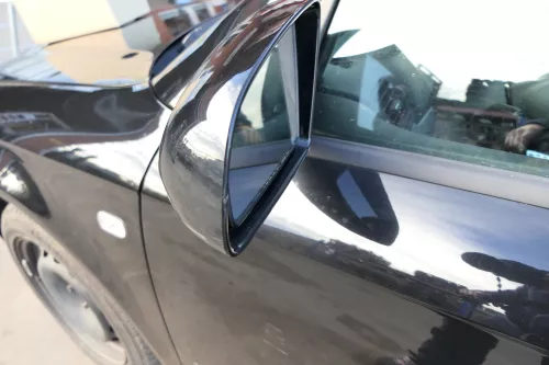 Audi A4 B6 8E B7 Spiegel Außenspiegel links elektrisch verstellbar schwarz LZ9Y (111399)