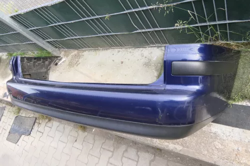 VW Sharan 7M Stoßstange Stoßfänger hinten Heckstoßstange blau LB5N ab Bj. 2000