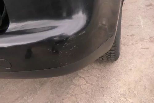 VW Touran 1T Stoßstange hinten Heckstoßstange Stoßfänger schwarz LC9X (112127)