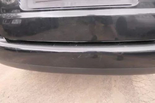 VW Touran 1T Stoßstange hinten Heckstoßstange Stoßfänger schwarz LC9X (112127)