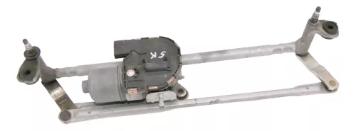 VW Golf 6 Wischermotor Motor Scheibenwischer vorne Gestänge Aufnahme 5K1955119