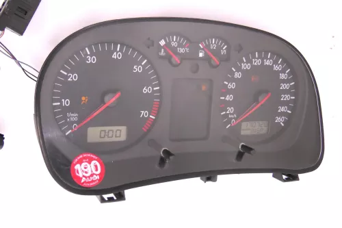 VW Golf 4 Bora Tacho Tachometer Kombiinstrument 1J0919860D 170.000km