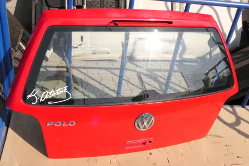 VW Polo 6N2 Heckklappe Klappe hinten Kofferraumklappe rot LP3G - 112569 (112569)