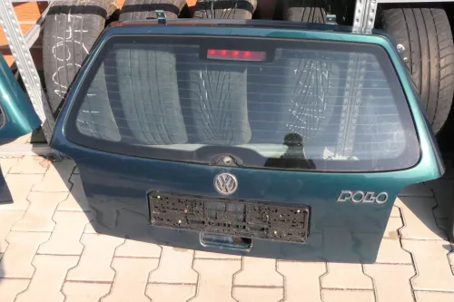 VW Polo 6N Heckklappe Klappe hinten Kofferraumklappe grün LC6P (112570)