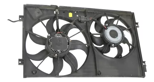 VW Golf 5 Lüfterzarge Lüfter Kühlerlüfter Klimaanlage 1K0121207T Eos Touran (112821)