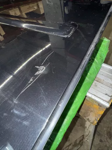 Audi A4 B7 8E Tür vorne links schwarz LZ9Y Kombi+Limo mit Rahmen - Delle (112995)