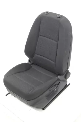 Audi A3 8P Sitz Fahrersitz vorne links 4/5-Türer  Sitzheizung soul schwarz (113493)