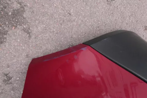 VW Golf 5 1K Limousine Stoßstange hinte Heckstoßstange Stoßfänger rot braun LA3W (113634)