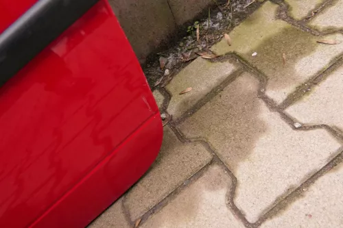 VW Lupo Seat Arosa Tür vorne links Fahrertür rot LP3G ohne Anbauteile (mechan (113775)