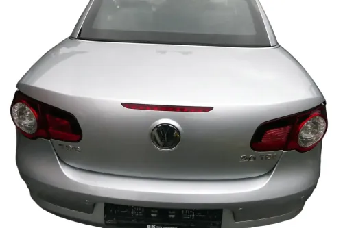 VW Eos 1F Cabrio Heckklappe Klappe Kofferraumklappe grau silber LK7W