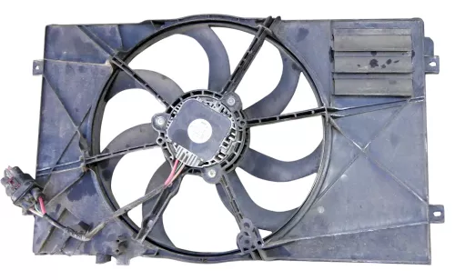 VW Golf 5 Lüfterzarge Lüfter Kühlerlüfter Klimaanlage 1K0121203AG Eos Touran