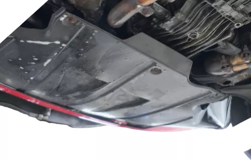 Audi 80 Unterfahrschutz Dämpfung Schutz unter Motor original 8A0863823 (114133)