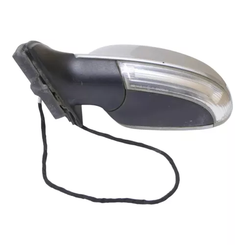 VW Golf Variant elektrischer Spiegel Außenspiegel links mit Blinker silber LA7W (114159)