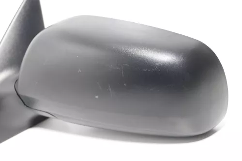 Skoda Fabia 5J mechanisch Spiegel Außenspiegel links mit Glas schwarz matt (114751)
