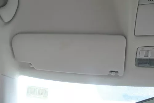 Skoda Fabia Roomster 5J Sonnenblenden Sonnenblende grau links vorne grau Spiegel (114815)