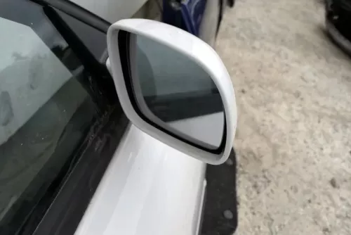 VW Passat 3B 3BG elektrischer Spiegel Außenspiegel rechts mit Glas weiß LB9A (115030)