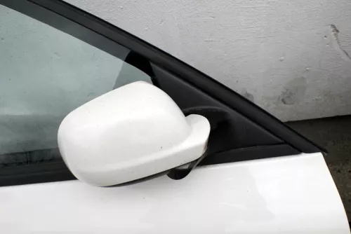 VW Passat 3B 3BG elektrischer Spiegel Außenspiegel rechts mit Glas weiß LB9A (115030)
