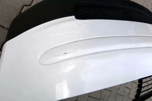 Seat Arosa 6H Stoßstange Frontstoßstange vorne weiß LB9A ab ca. Bj. 2000 (115090)