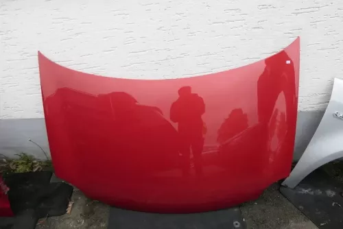 VW Polo 9N Motorhaube KLappe vorne rot braun LC3X bis ca. Bj. 2004