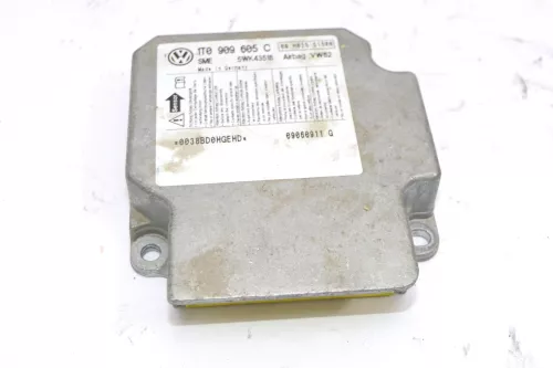 VW Touran Steuergerät Airbag Airbagsteuergerät 1T0909605C 09 H025 S1500 5WK43518 (115172)