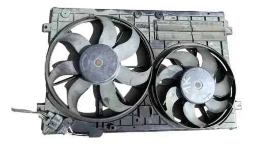 VW Golf 5 Lüfterzarge Lüfter Kühlerlüfter Klimaanlage 1K0121207AA Eos Touran