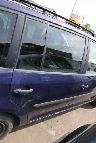 VW Touran 1T3 1T Tür hinten rechts Beifahrerseite blau LB5N (115284)