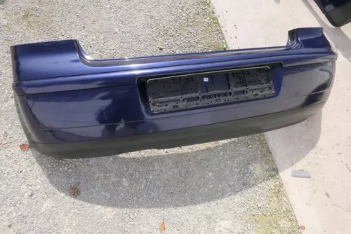 VW Polo 9N 9N3 Stoßstange Heckstoßstange hinten blau LB5N (115638)