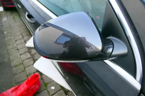 VW Passat 3C elektrischer Spiegel Außenspiegel rechts braun LC8Z anklappbar (115804)