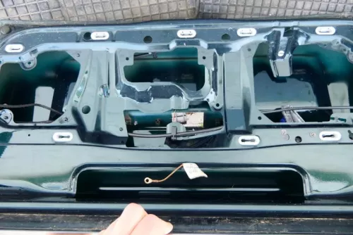 VW Golf 3 Cabrio Heckklappe Kofferraumklappe hinten Klappe grün LC6E (115863)