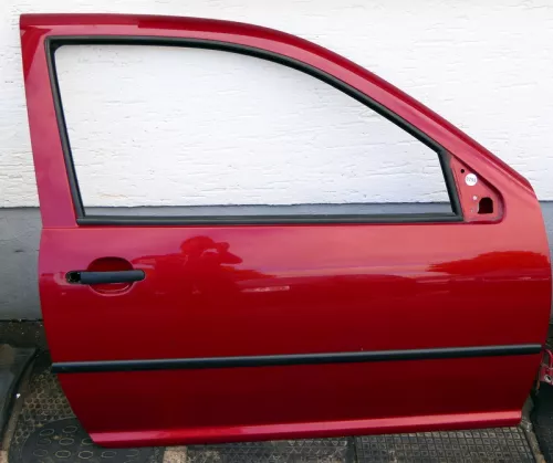 VW Golf 4 Tür vorne rechts Beifahrertür 2/3-Türer rot brau LC3K (115942)