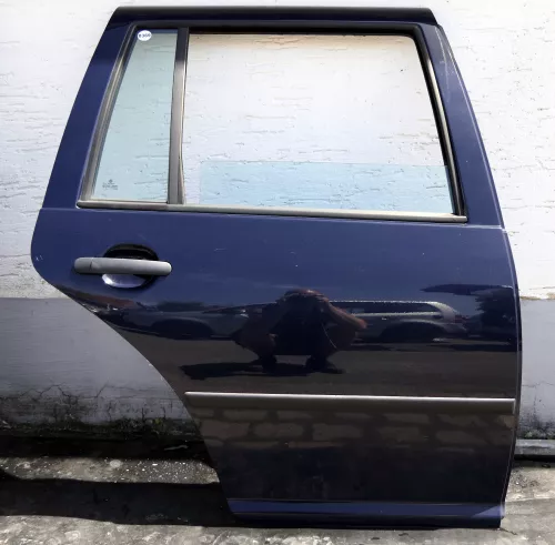 VW Golf 4 Bora Tür hinten rechts nur Kombi / Variant blau LA5G (116044)