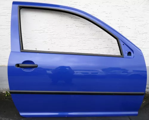 VW Golf 4 Tür vorne rechts Beifahrertür 2/3-Türer blau LW5Z