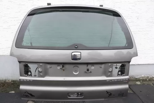 VW Sharan 7M Heckklappe Scheibe Klappe hinten ab Bj.2000 grau LS7U