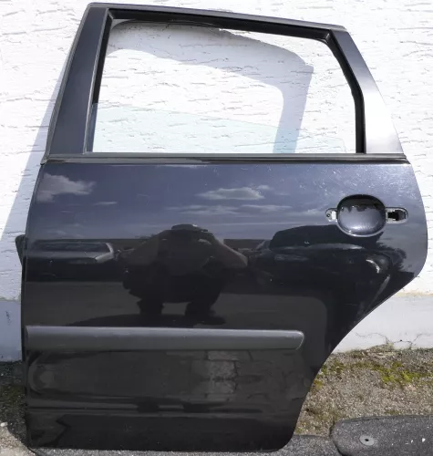 VW Polo 9N 9N3 Tür hinten links 4/5-Türer schwarz LC9Z (116193)