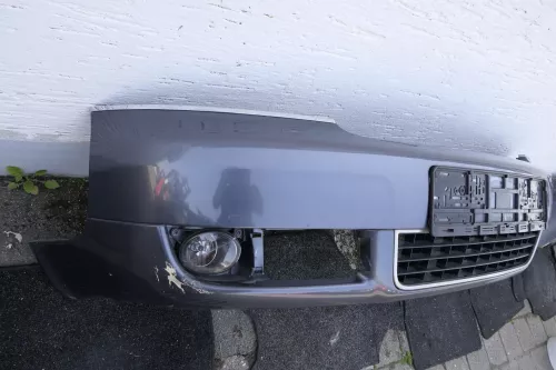 Audi A6 4B Frontstoßstange Stoßstange vorn vorne Stoßfänger grau Facelift (116203)