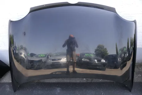 VW Lupo Motorhaube Klappe Frontklappe vorne schwarz L041  (116207)