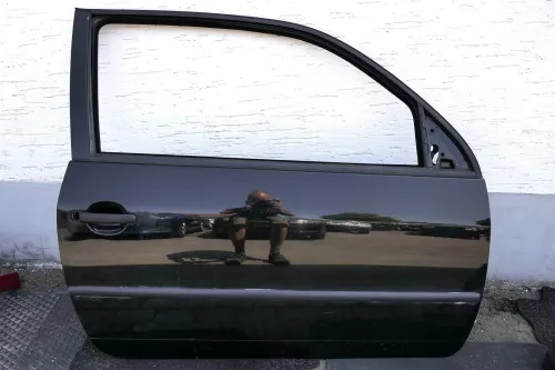VW Lupo Seat Arosa Tür vorne rechts Beifahrertür schwarz L041 (mechanischer FH
