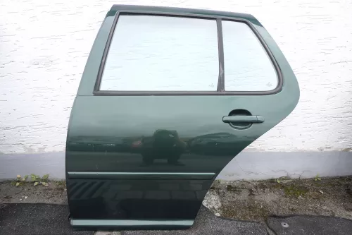 VW Golf 4 Limousine Tür Scheibe hinten links grün LC6M (KEINkombi) (116226)