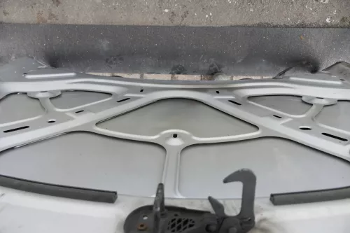 VW Passat 3C Motorhaube Klappe vorne vorn Haube silber LA7W Frontklappe (116233)