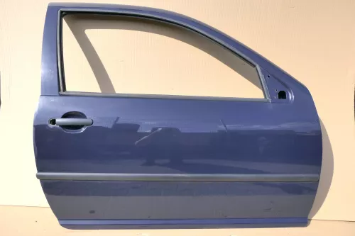 VW Golf 4 Tür vorne rechts Beifahrertür 2/3-Türer blau LA5G