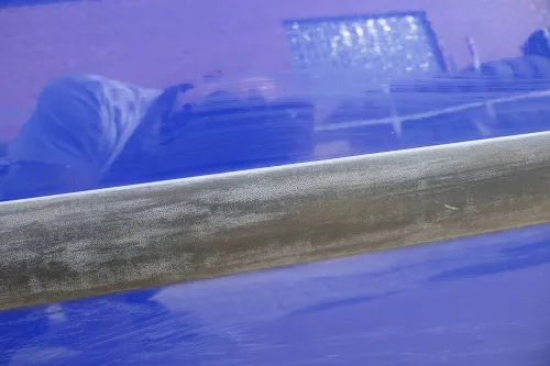 Seat Ibiza 6L Tür Beifahrertür 3-Türer vorne rechts blau LS5G (116268)