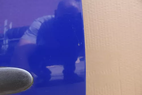 Seat Ibiza 6L Tür Beifahrertür 3-Türer vorne rechts blau LS5G (116268)