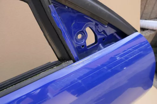 Seat Ibiza 6L Tür Beifahrertür 3-Türer vorne rechts blau LS5G (116268)