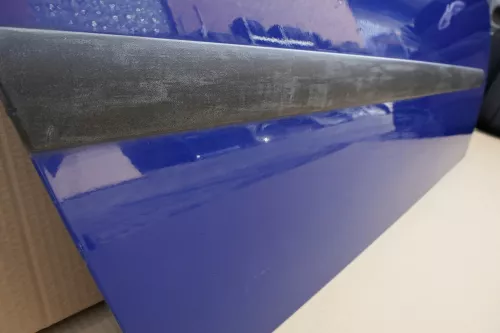 Seat Ibiza 6L Tür Beifahrertür 3-Türer vorne rechts blau LS5G (116268)